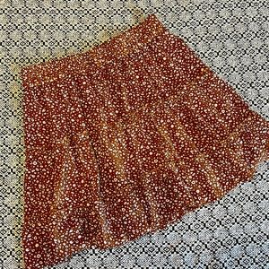 High waisted boutique skirt.